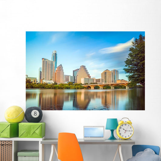 Austin Downtown Skyline Wall Decal