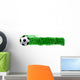 blank soccer field Wall Decal