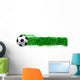 blank soccer field Wall Decal