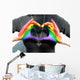Rainbow Hands Love Wall Decal