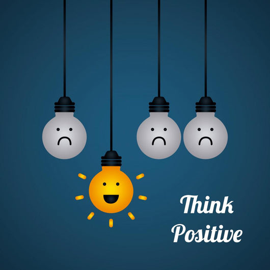 think positive Wall Decal