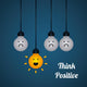 think positive Wall Decal