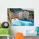 Idyllic view of beautiful Navagio Beach on Zakynthos Island Wall Decal