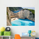 Idyllic view of beautiful Navagio Beach on Zakynthos Island Wall Decal