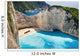 Idyllic view of beautiful Navagio Beach on Zakynthos Island Wall Decal