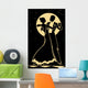 Formal ballroom dance Wall Decal