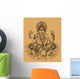 Ganesha Wall Decal