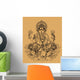 Ganesha Wall Decal