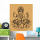 Ganesha Wall Decal