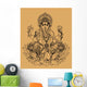 Ganesha Wall Decal