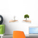 investment concept with success and failure Wall Decal