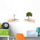 investment concept with success and failure Wall Decal