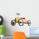 Retro Push Car Wall Decal