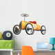 Retro Push Car Wall Decal
