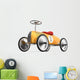 Retro Push Car Wall Decal