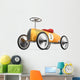 Retro Push Car Wall Decal