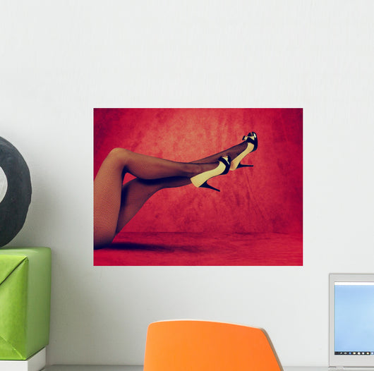Seductive legs Wall Decal