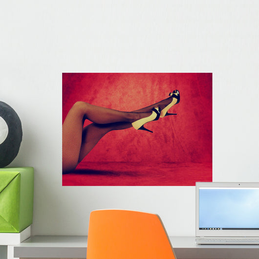 Seductive legs Wall Decal