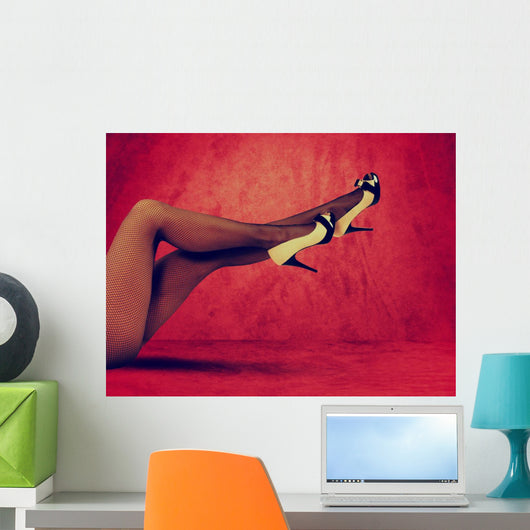 Seductive legs Wall Decal