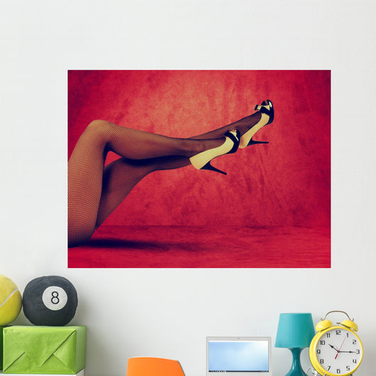 Seductive legs Wall Decal
