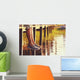 legs dangling Wall Decal