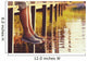 legs dangling Wall Decal