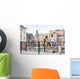 Urban people lifestyle - young couple in Stockholm Wall Decal