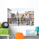 Urban people lifestyle - young couple in Stockholm Wall Decal