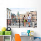 Urban people lifestyle - young couple in Stockholm Wall Decal