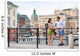 Urban people lifestyle - young couple in Stockholm Wall Decal