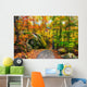 Rocky Path in an Autumn Forest Wall Decal