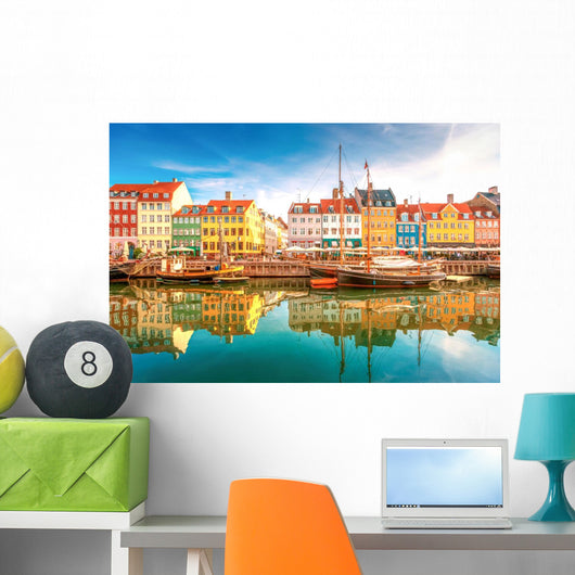 Nyhavn Kopenhagen Wall Decal