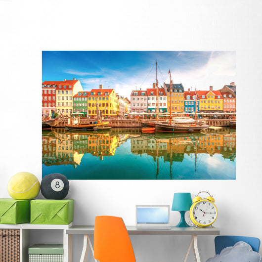 Nyhavn Kopenhagen Wall Decal