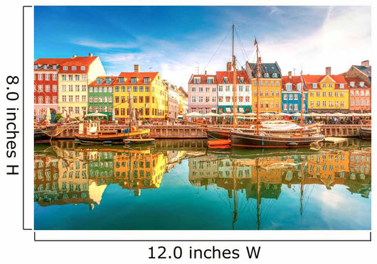 Nyhavn Kopenhagen Wall Decal