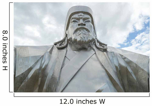 Monument to Genghis Khan Wall Decal