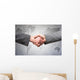 International handshake Wall Decal