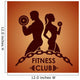 Fitness logo Wall Decal
