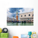 Piazza San Marco, Grand Canal, Doge's Palace in Venice, Italy Wall Decal