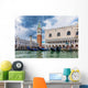 Piazza San Marco, Grand Canal, Doge's Palace in Venice, Italy Wall Decal