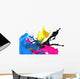 Cmyk Concept Wall Decal
