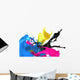 Cmyk Concept Wall Decal