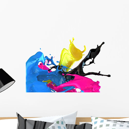 Cmyk Concept Wall Decal