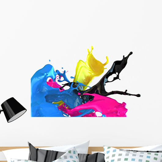 Cmyk Concept Wall Decal