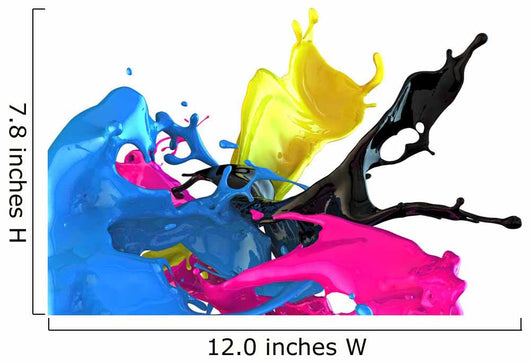 Cmyk Concept Wall Decal