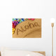 Aloha beach writing Wall Decal