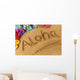 Aloha beach writing Wall Decal