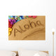 Aloha beach writing Wall Decal