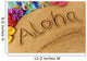 Aloha beach writing Wall Decal