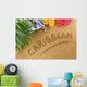 Caribbean beach Wall Decal