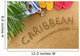 Caribbean beach Wall Decal